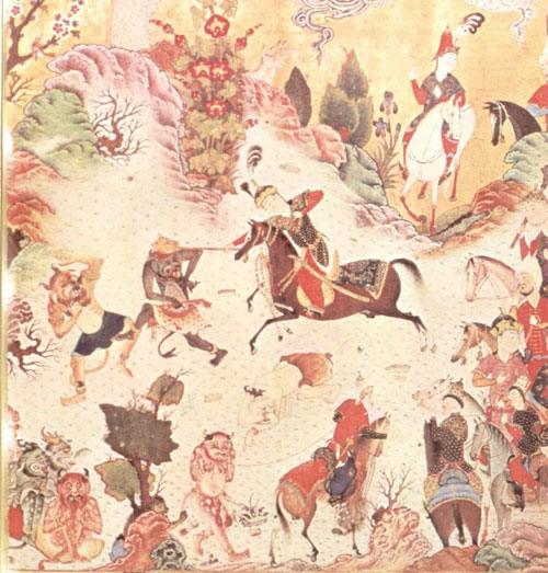 داستان نبرد ضحاک و فریدون